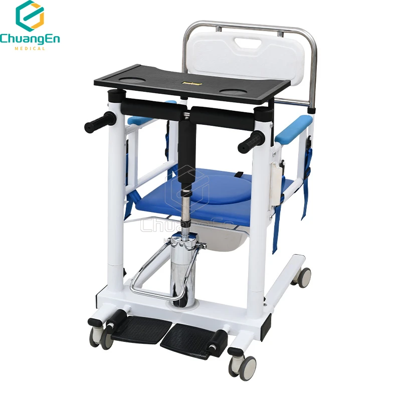 CZY-Y08 Hydraulic Disabled Patient Transfer Chair With Commode