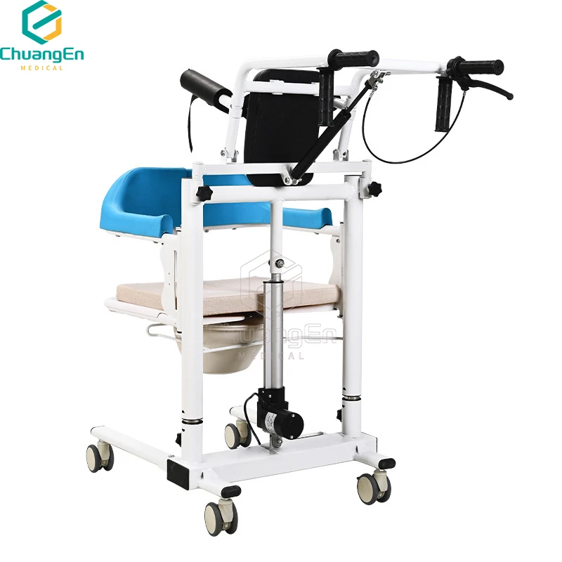 CZY-Y07 New Upgrade Electric Patient Lift Transfer Chair With Commode
