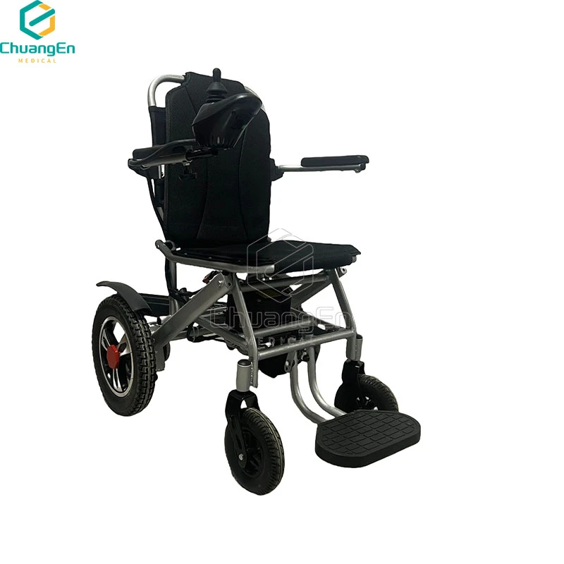 CLD-06 Foldable Airplane Model Electric Wheelchair For The Elderly（12 Inch）
