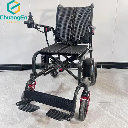 CLD-11 New style foldable carbon fiber electric wheelchair for disabled