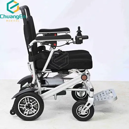 CLD-09 High-end lightweight travel aluminum alloy electric wheelchair for disabled