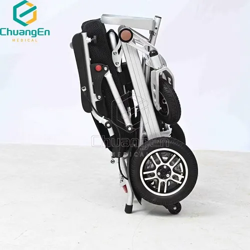 CLD-09 High-end lightweight travel aluminum alloy electric wheelchair for disabled
