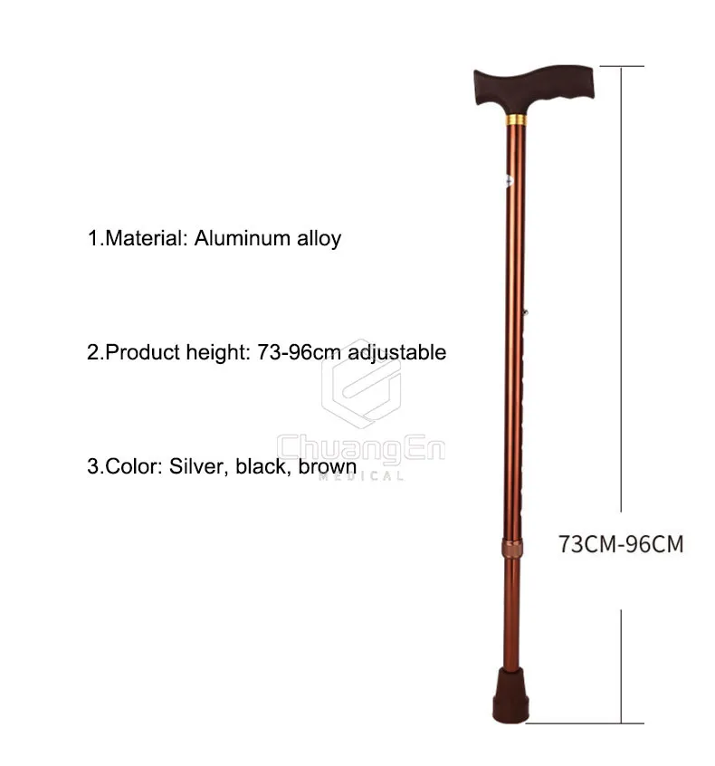 CS-03 Price cheap Telescopic aluminum crutches for the elderly